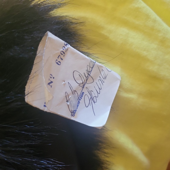 VINTAGE SKUNK FUR STOLE - Picture 4 of 10